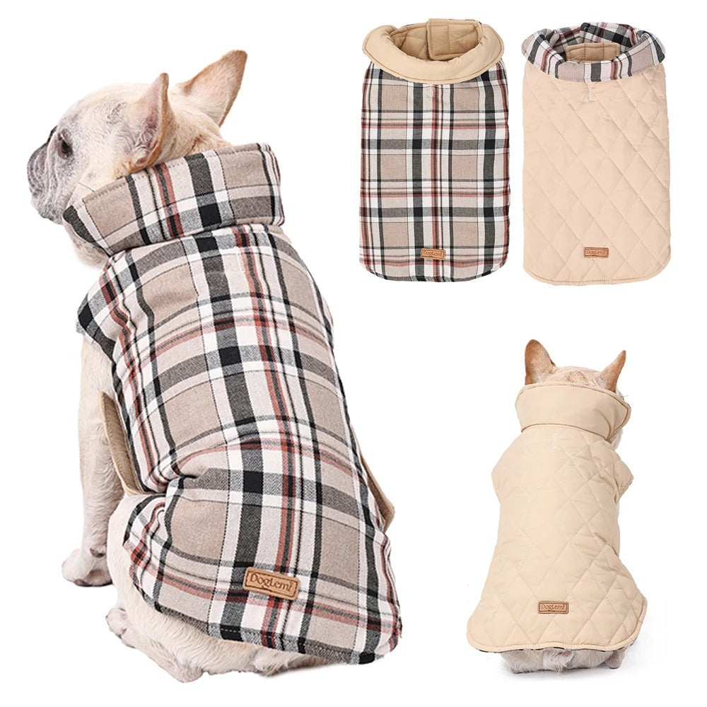 Waterproof Reversible Winter Dog Jacket