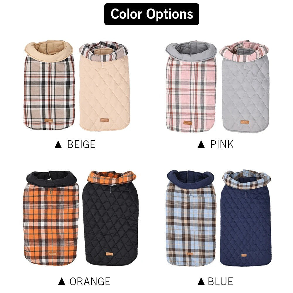 Waterproof Reversible Winter Dog Jacket